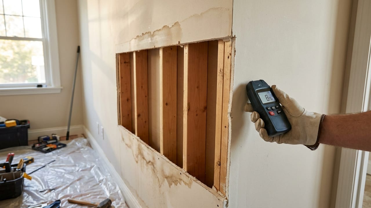 Water-Damaged Drywall in Nashville